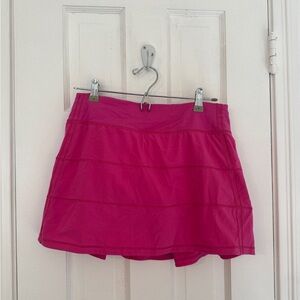Pink Lululemon tennis skirt size 6